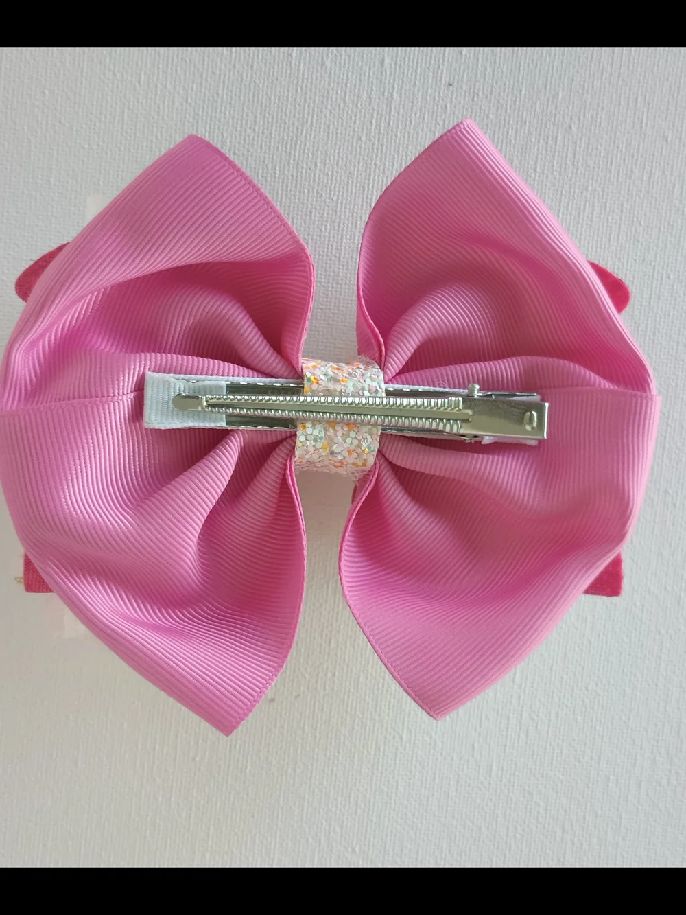 Handmade Boutique Pink Hair Bow Kawaii Clay Doll🎀✨